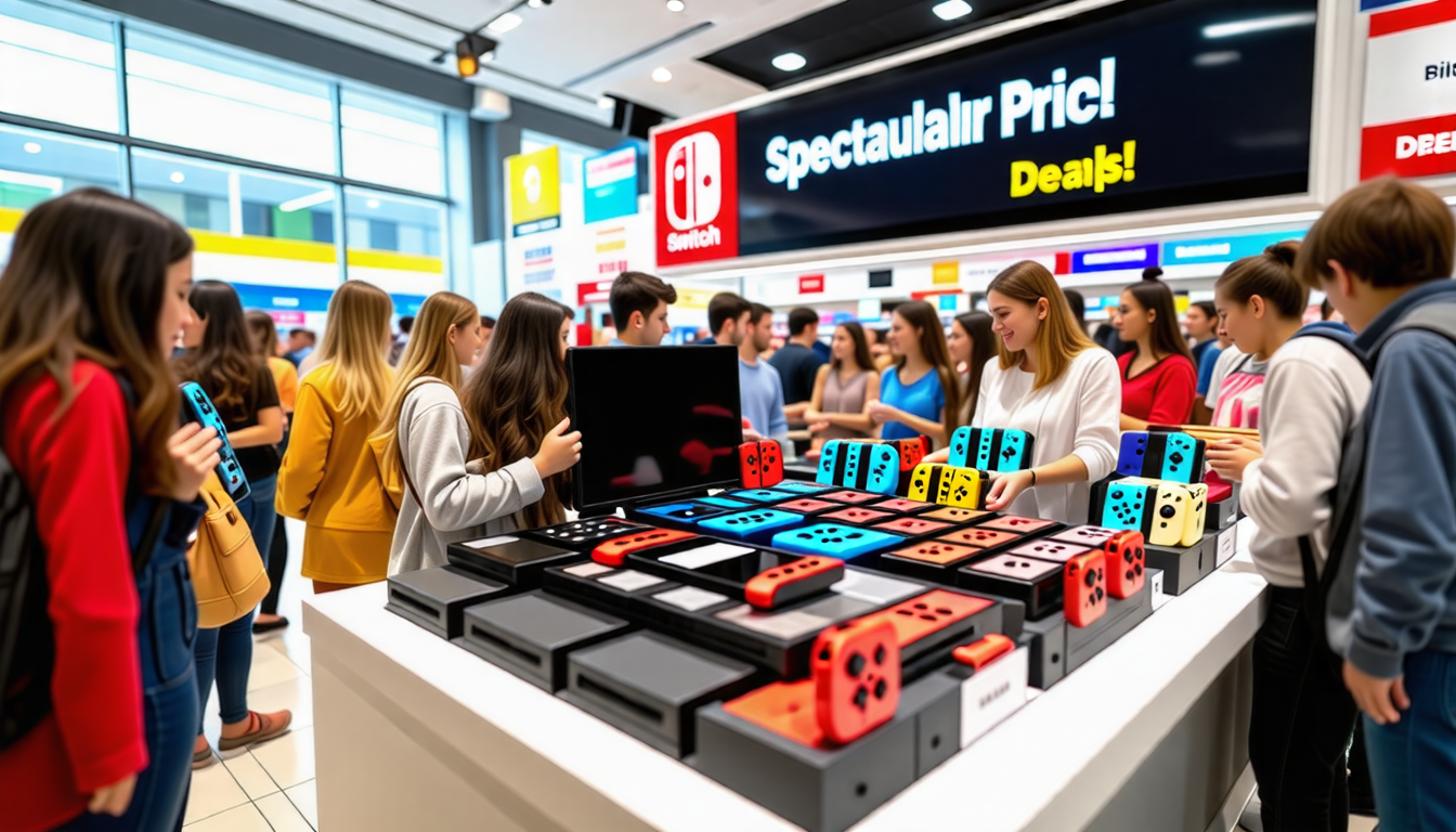 découvrez comment les prix de la nintendo switch ont chuté de manière spectaculaire, rendant cette console plus accessible que jamais ! ne manquez pas cette opportunité incroyable de vous plonger dans l'univers des jeux vidéo avec des offres irrésistibles. faites vite, la folie des prix ne dure pas !