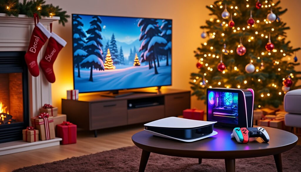 découvrez quel est le meilleur choix de console ou de pc gaming pour vos cadeaux de noël. ps5, nintendo switch ou pc gaming, comparez les avantages et trouvez la surprise idéale sous le sapin cette année !