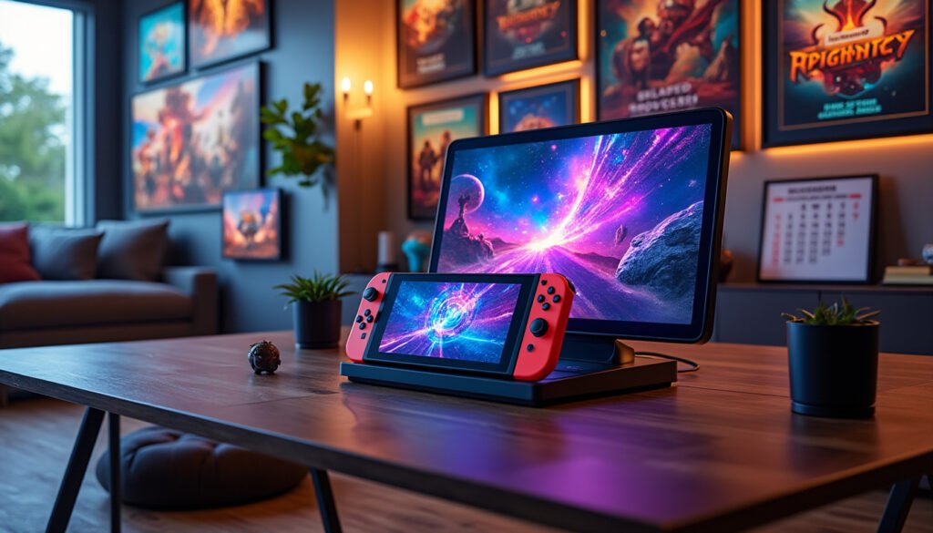 découvrez tout sur la nintendo switch 2 : ses fonctionnalités innovantes, les annonces majeures, la date de lancement prévue et les premiers jeux qui accompagneront cette nouvelle console. restez à l'affût des dernières révélations et ne manquez rien de cette aventure vidéoludique prometteuse.