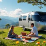 embarquez pour une aventure électrique inoubliable avec le road trip en caravane pebble flow. explorez des paysages à couper le souffle tout en profitant d'un voyage écoresponsable et confortable. découvrez la liberté de la route avec ce véhicule innovant, parfait pour les amateurs de nature et de sensations fortes.