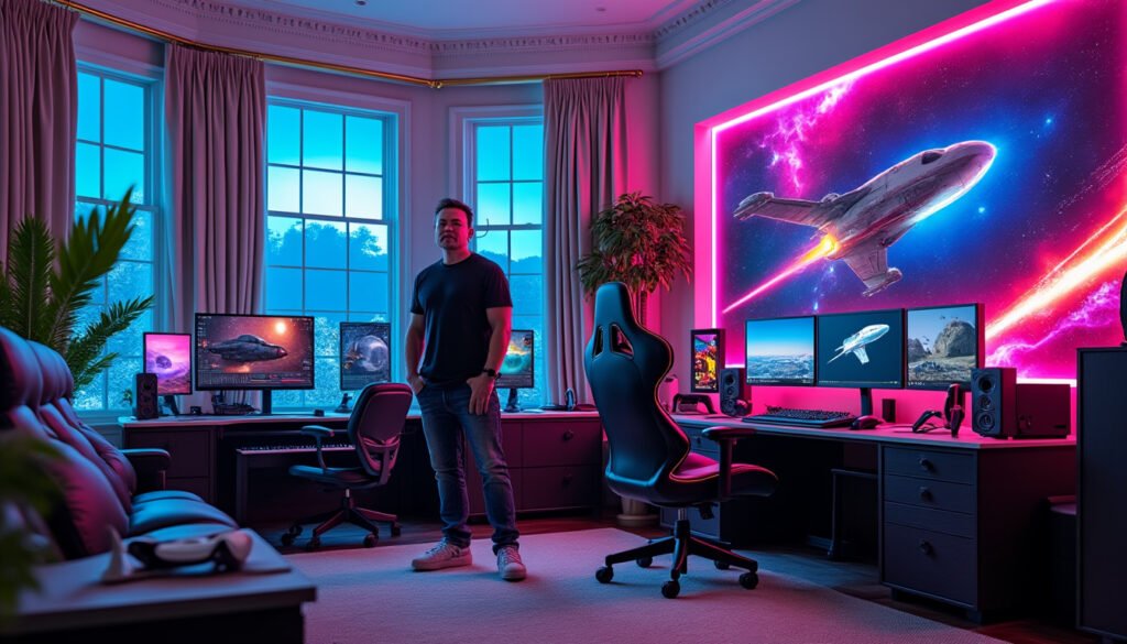 découvrez comment elon musk a révolutionné la maison-blanche en en faisant une véritable salle de jeux. plongez dans l'univers gaming avec la configuration de son pc, alliant puissance et design, et explorez les innovations qu'il apporte à la politique et au divertissement.