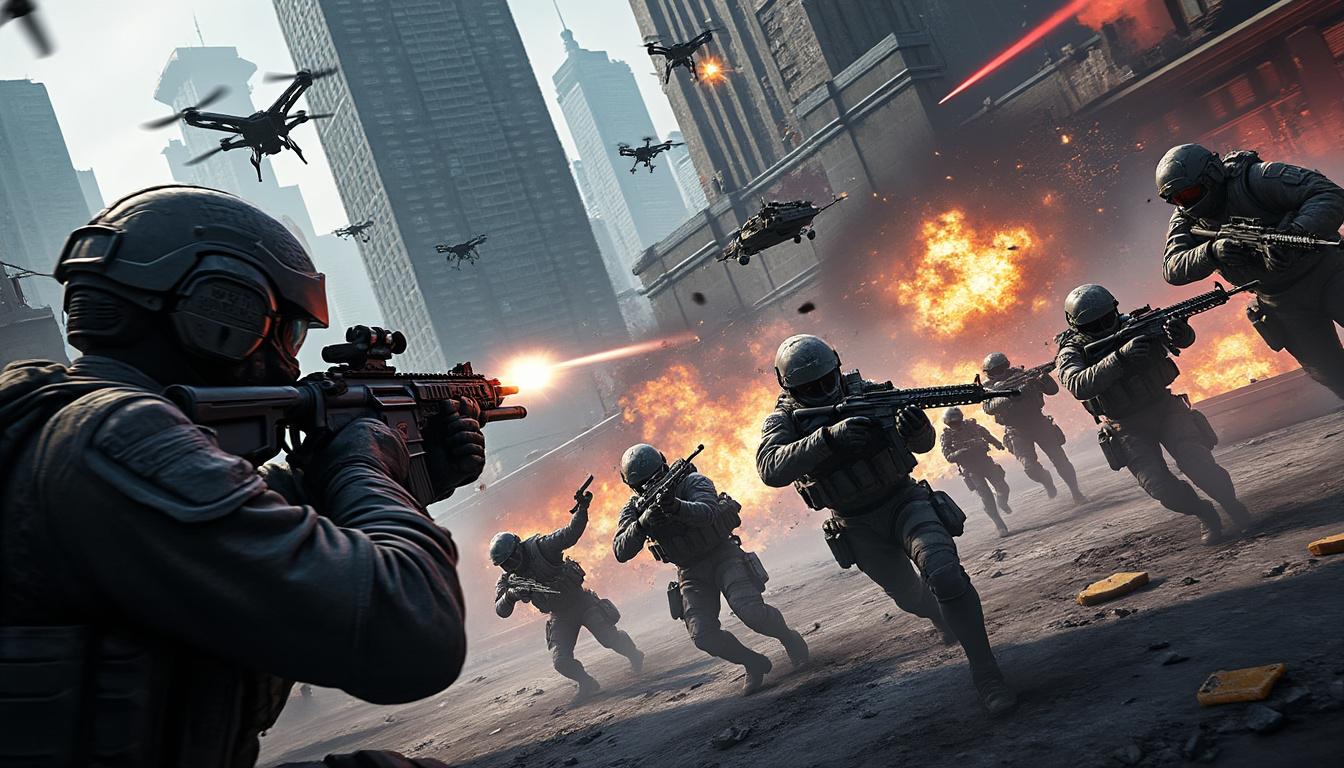 découvrez le tout nouveau mode de jeu à 40 participants dans call of duty black ops 7 ! plongez dans l'action avec des mécaniques de jeu captivantes et des stratégies intenses. ne manquez pas cette révolution dans le monde de call of duty, où vous pourrez affronter des joueurs du monde entier. préparez-vous pour l'expérience ultime de combat en équipe !