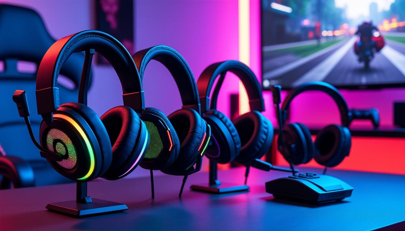 explorez les meilleurs casques de jeu de juillet 2025, spécialement sélectionnés pour optimiser votre expérience sur pc, ps5, xbox et nintendo switch 2. ne manquez pas notre guide complet pour choisir le casque qui vous fera plonger dans l'univers des jeux vidéo comme jamais auparavant !