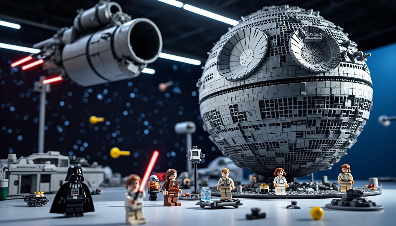 découvrez en avant-première le nouveau set lego star wars inspiré de l'étoile de la mort ! un coffret colossal qui promet des heures de construction et d'aventures pour tous les fans de la saga intergalactique. restez connectés pour tous les détails sur cette prochaine révélation incontournable !