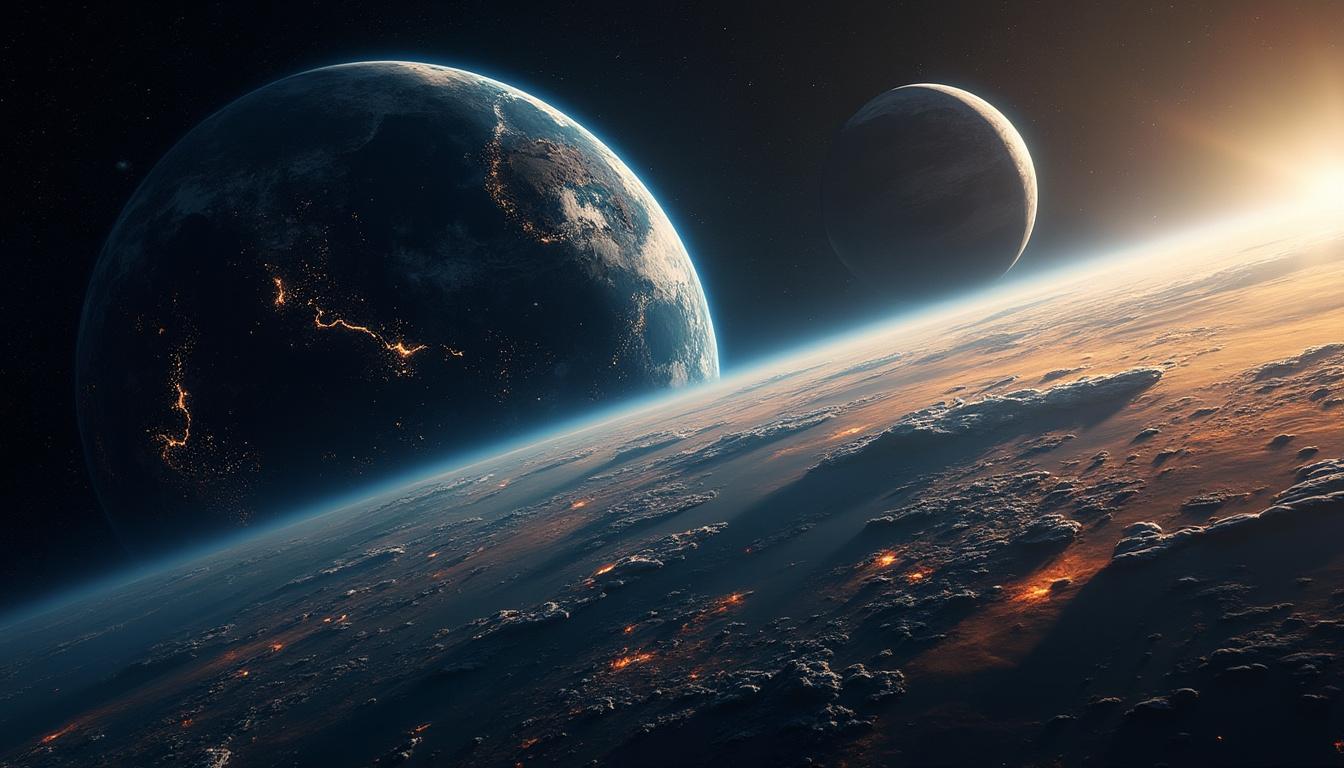 découvrez comment le télescope james webb a identifié une exoplanète unique en forme de ballon de rugby, où des pluies de diamants illuminent son atmosphère fascinante.