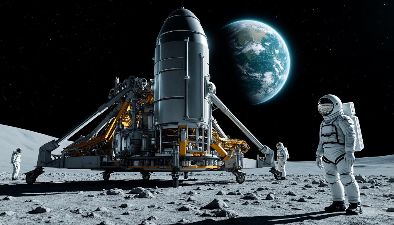découvrez les objectifs ambitieux d'elon musk avec son projet d'installation d'une catapulte géante sur la lune et les implications pour l'exploration spatiale.
