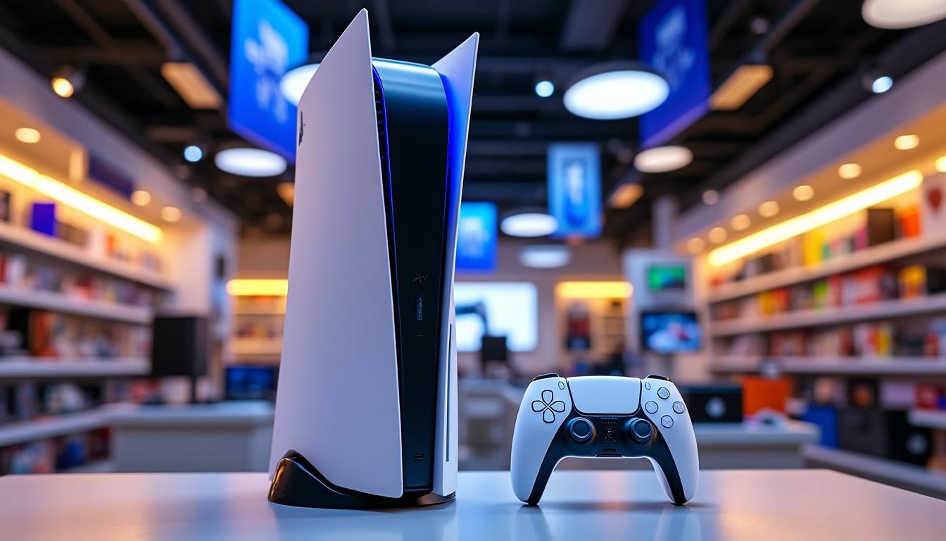 profitez de l'offre exceptionnelle sur la ps5 édition numérique de sony avec une baisse de prix incroyable durant les soldes. ne manquez pas cette occasion unique de vous offrir la console next-gen à prix réduit !