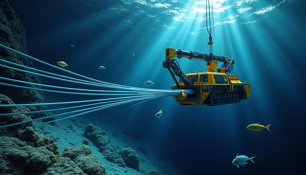 la chine teste un nouveau dispositif révolutionnaire pour couper les câbles sous-marins en profondeur, une innovation aux enjeux stratégiques majeurs.