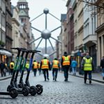 bruxelles prévoit d'interdire les trottinettes en libre-service à partir de 2026, mettant fin à leur présence dans la ville pour améliorer la sécurité et l'environnement urbain.