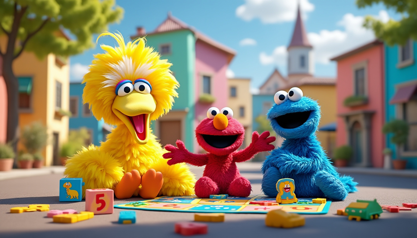 découvrez sesame street : amis et aventures, le nouveau jeu ludique pour enfants signé outright games. amusez-vous avec vos personnages préférés dans des activités éducatives et amusantes.